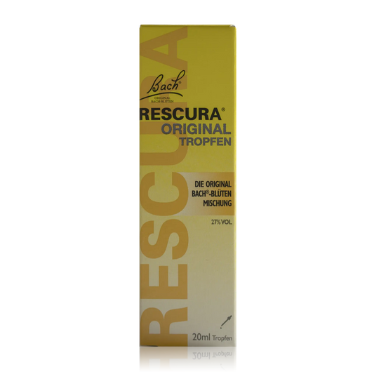 Bachblüten Original Rescura Tropfen mit Alkohol 20 ml - Vorderansicht