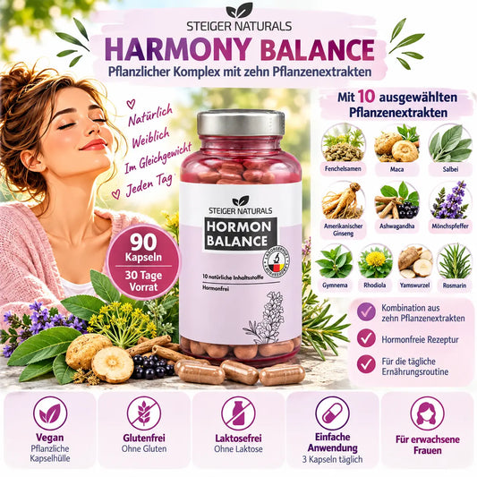 Steiger Naturals Hormon Balance 90 Kapseln - Illustration