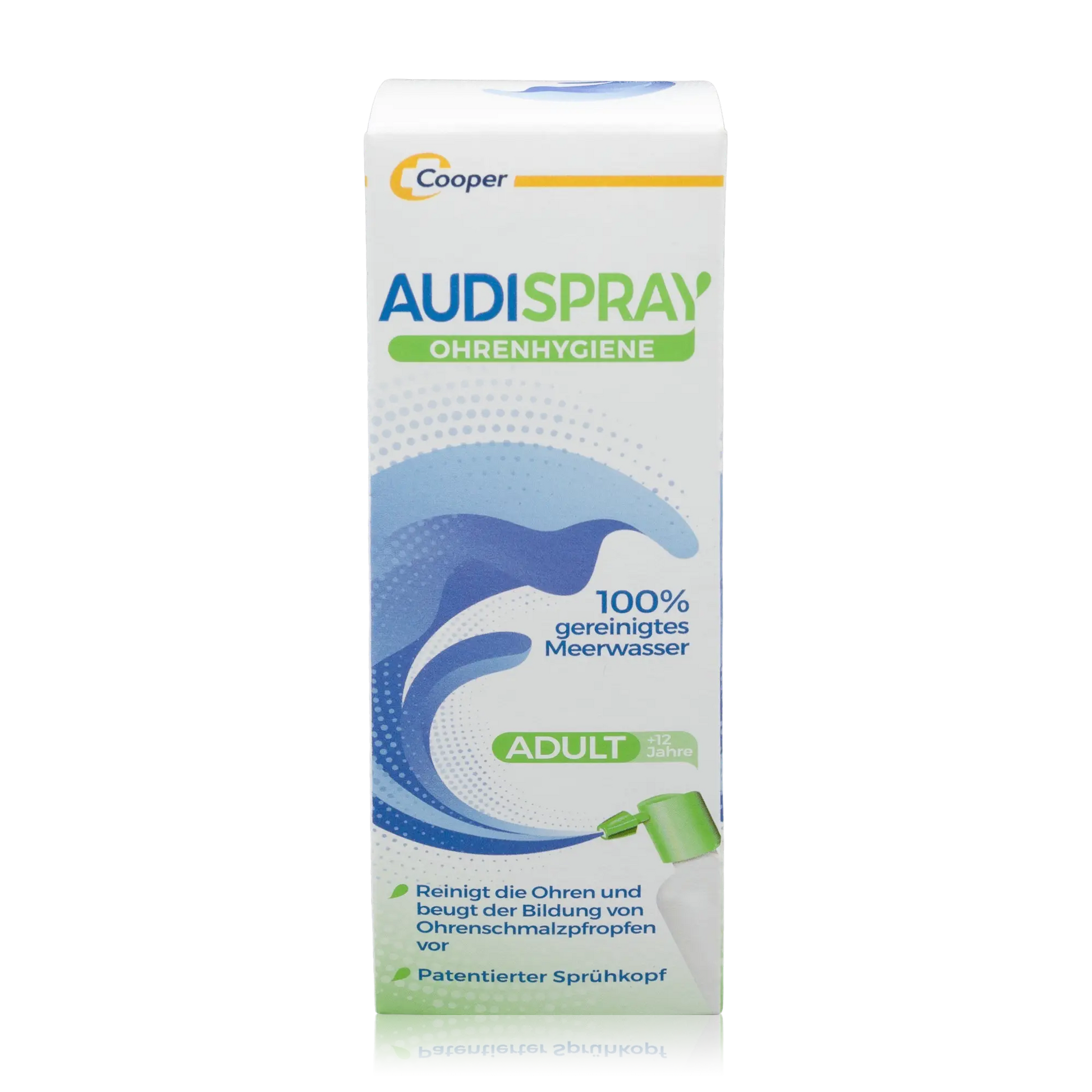 Audispray Adult Ohrenhygiene mit 100% gereinigtem Meerwasser (50ml) - ROTE.PLACE