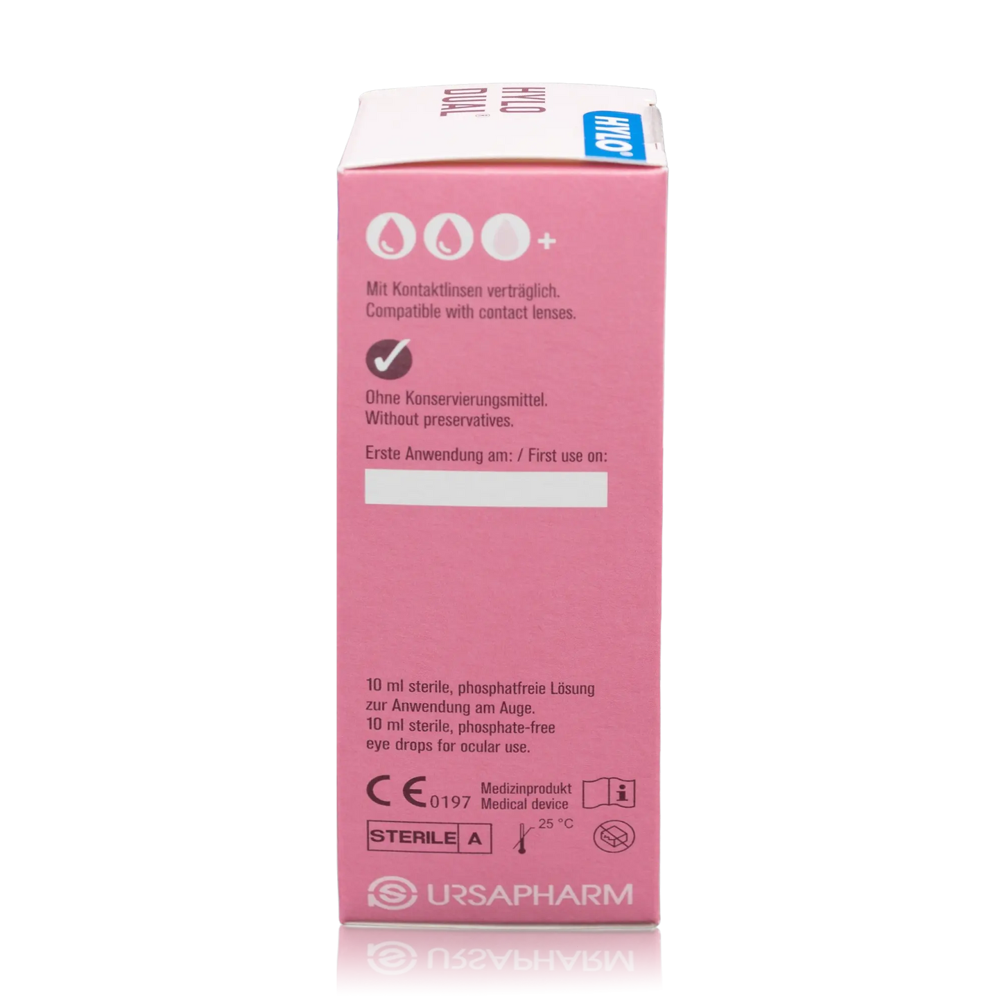 Hylo Augentropfen Dual mit Ectoin - Ohne Konservierungsmittel (10ml) - ROTE.PLACE