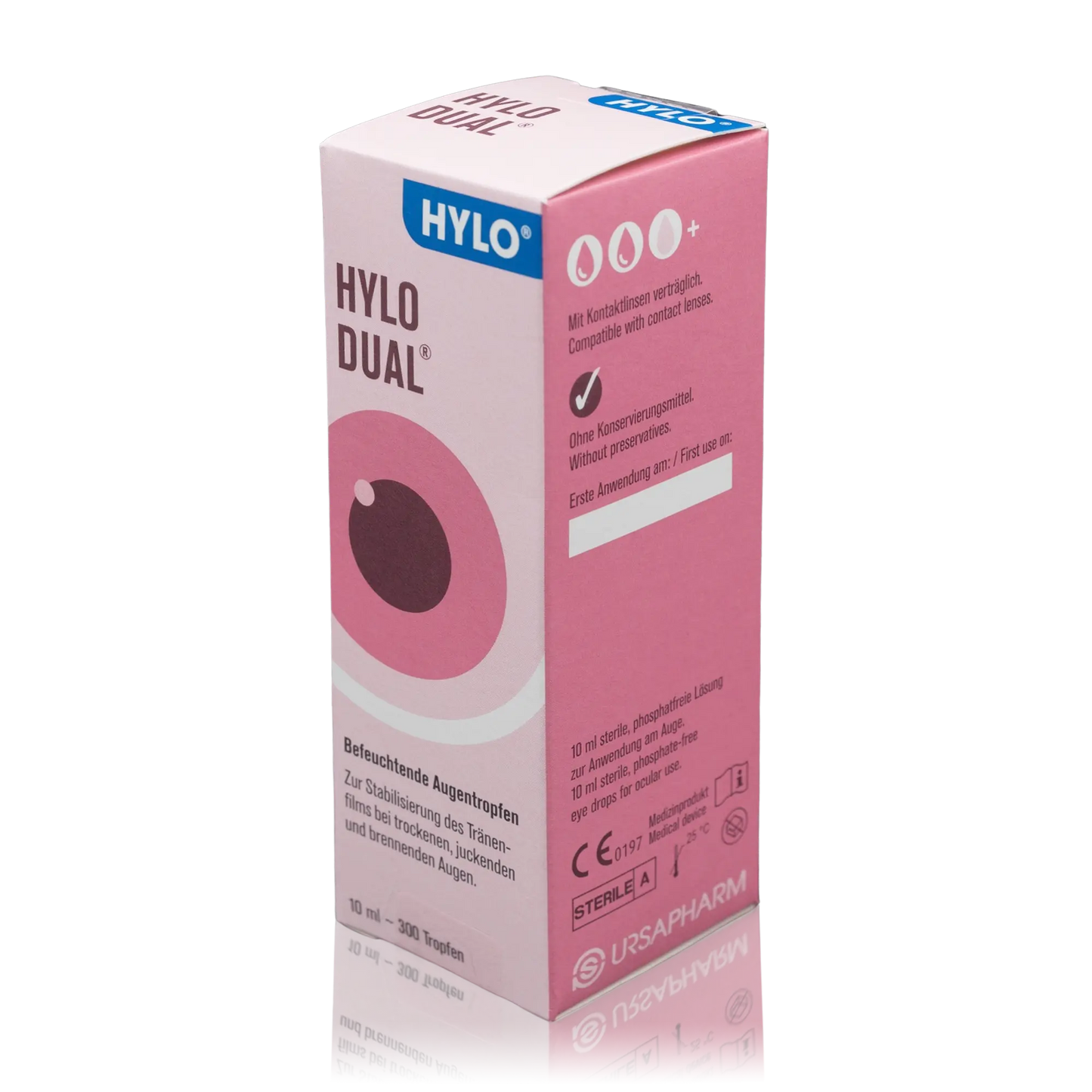 Hylo Augentropfen Dual mit Ectoin - Ohne Konservierungsmittel (10ml) - ROTE.PLACE