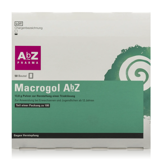 Macrogol AbZ gegen akute und chronische Verstopfung (100 St.) - ROTE.PLACE