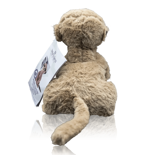 Warmies Erdmännchen Wärme Stofftier für die Mikrowelle und den Backofen (1 St.) - ROTE.PLACE