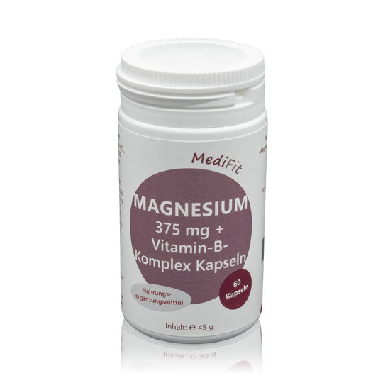 Apofit Magnesium 375 mg + Vitamin-B-Komplex Kapseln (60 St.) - ROTE.PLACE