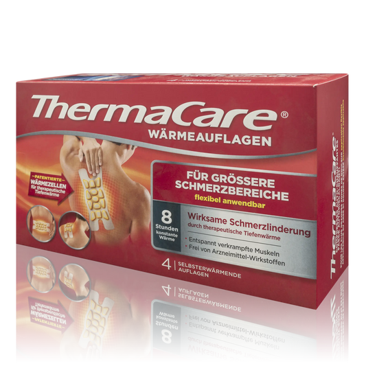 ThermaCare Heat Pad Wärmeauflagen für grössere Schmerzbereiche (4 St.)