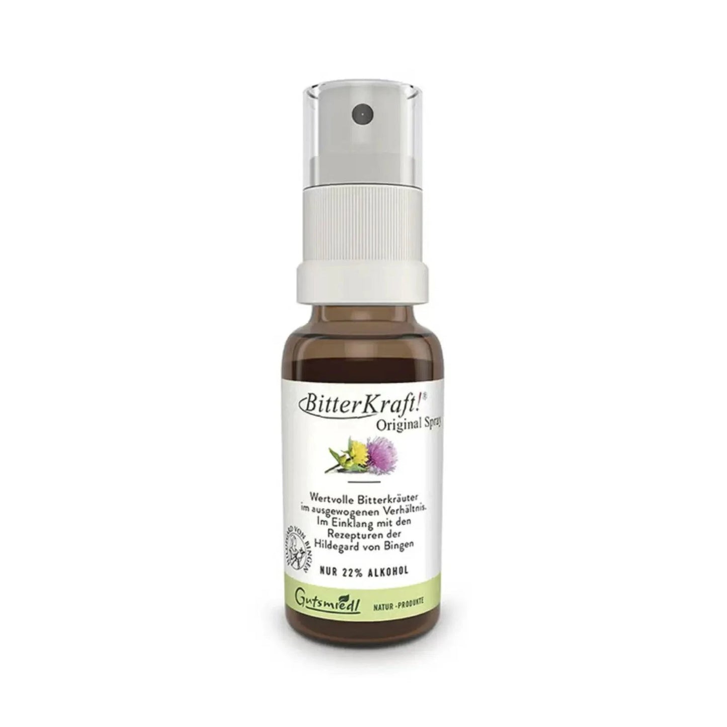 Bitterkraft Original Spray - Wertvolle Bitterkräuter - Bio zertifiziert- Hergestellt in Deutschland (20ml) - ROTE.PLACE