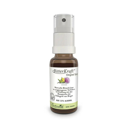 Bitterkraft Original Spray - Wertvolle Bitterkräuter - Bio zertifiziert- Hergestellt in Deutschland (20ml) - ROTE.PLACE