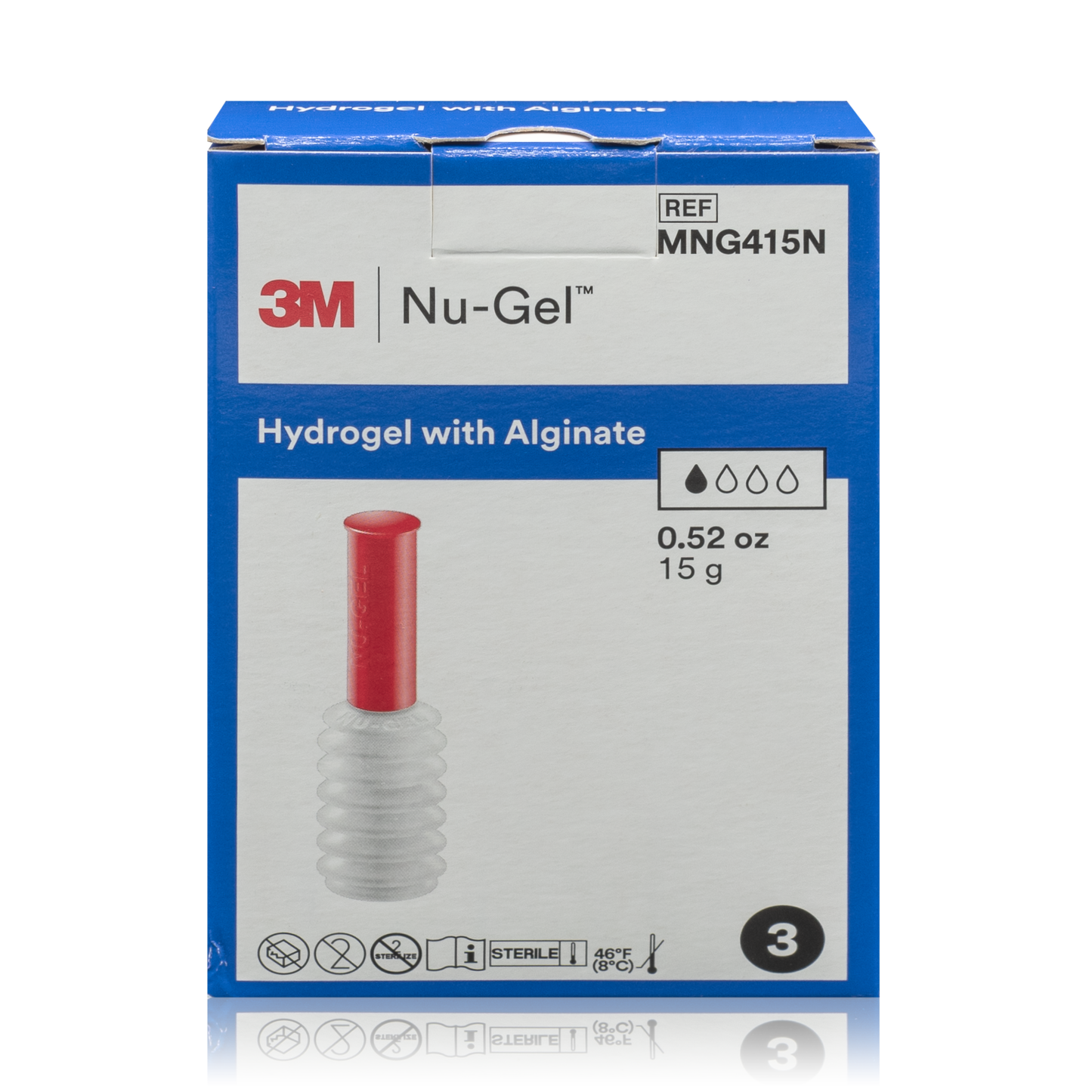 3M Nu-Gel - Hydrogel mit Alginat (3St./15g) - PZN: 165468 - ROTE.PLACE