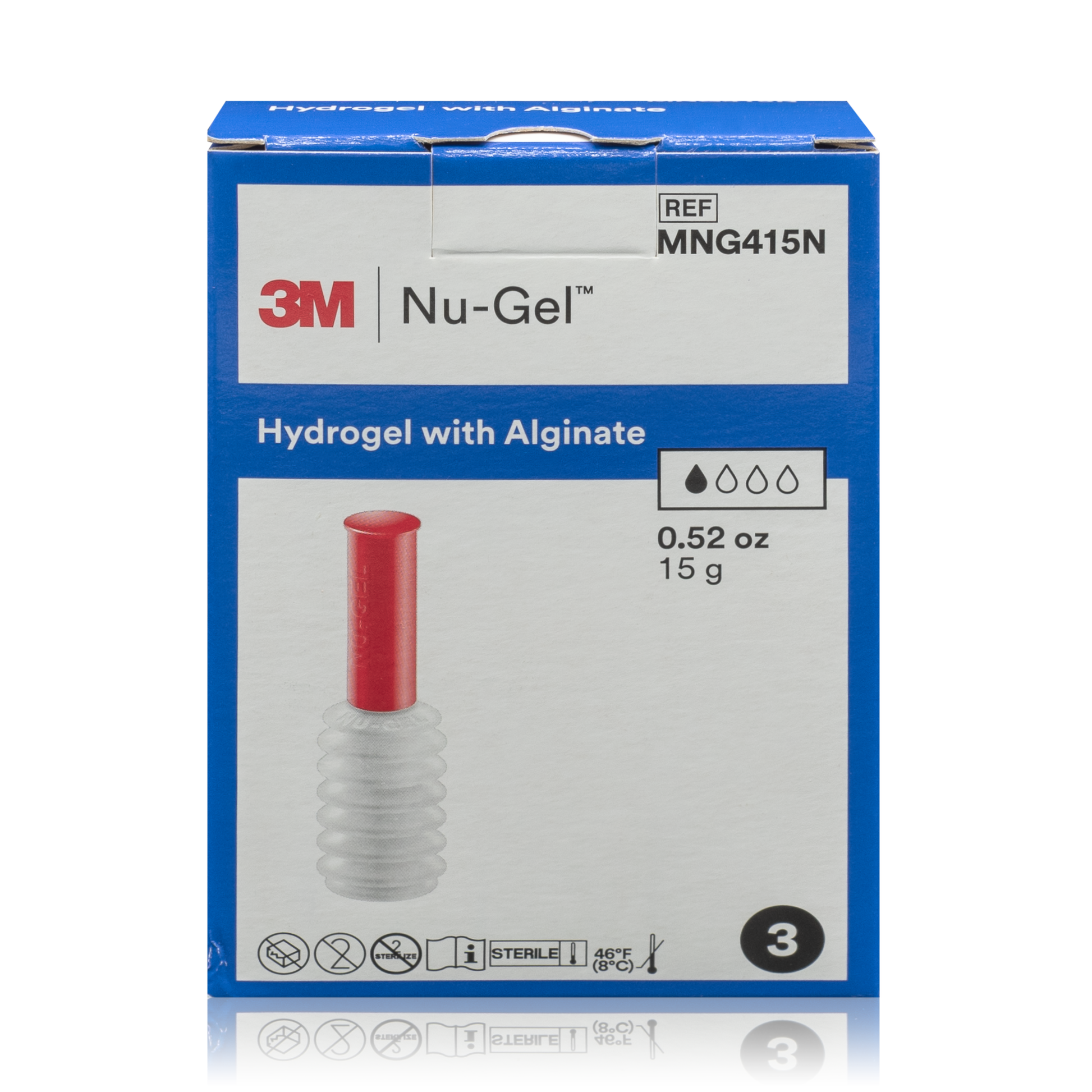 3M Nu-Gel - Hydrogel mit Alginat (3St./15g) - PZN: 165468 - ROTE.PLACE