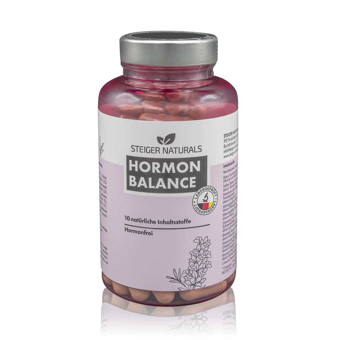Steiger Naturals Hormon Balance 90 Kapseln - Vorderansicht