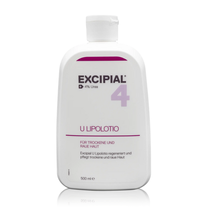 Excipial 4% Urea U Lipolotio 500 ml - Vorderansicht