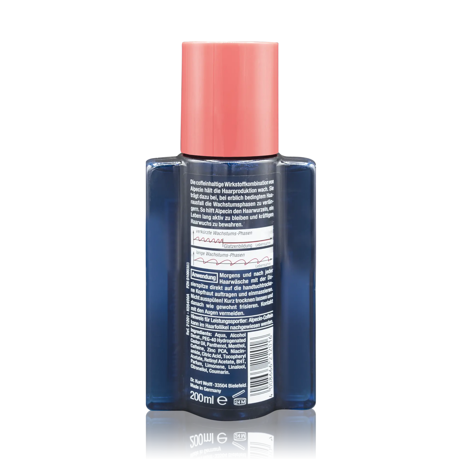Alpecin Coffein Liquid Hair Energizer - Stärkt die Haarwurzel und beugt Haarausfall vor (200ml) - ROTE PLACE