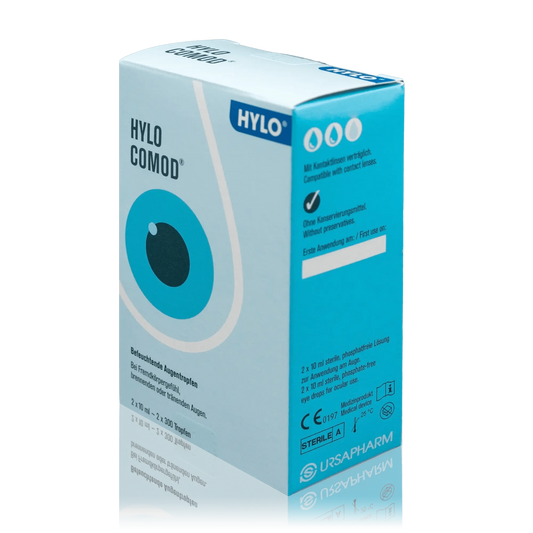 Hylo Comod Augentropfen im Doppelpack (2x10ml) - ROTE.PLACE