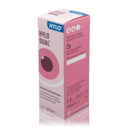 Hylo Augentropfen Dual mit Ectoin - Ohne Konservierungsmittel (10ml) - ROTE.PLACE