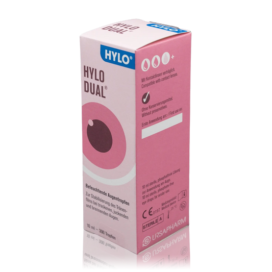 Hylo Augentropfen Dual mit Ectoin - Ohne Konservierungsmittel (10ml) - ROTE.PLACE