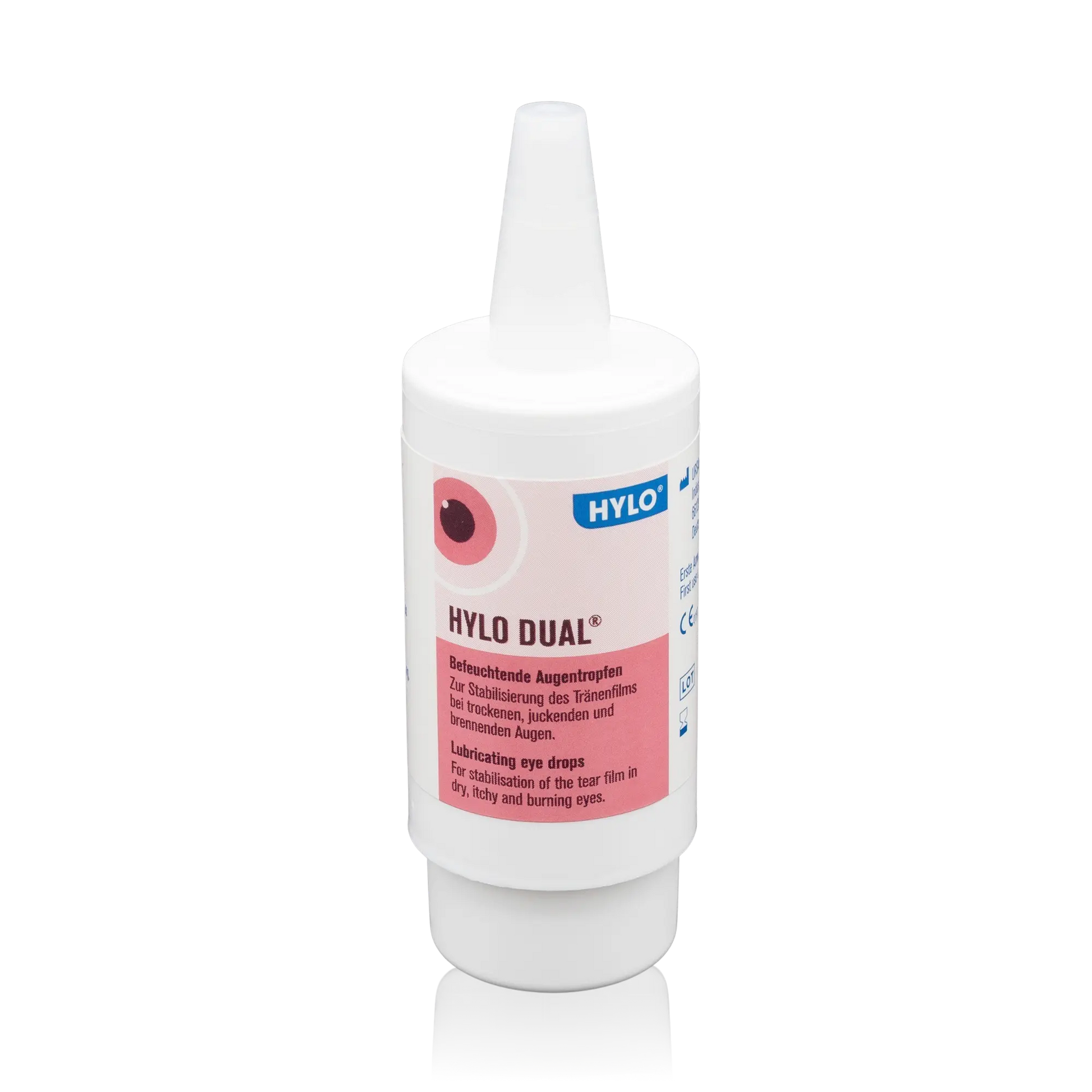 Hylo Augentropfen Dual mit Ectoin - Ohne Konservierungsmittel (10ml) - ROTE.PLACE