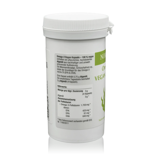 Norsan Algenöl Omega 3 vegane Kapseln (80 St.) - ROTE.PLACE
