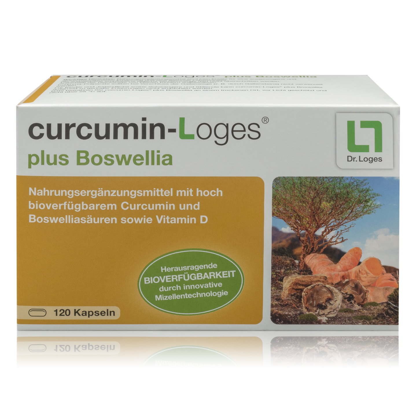 Dr. Loges Curcumin-Loges plus Boswellia  (120 St./167g) - PZN: 14037248 - RoTe Place