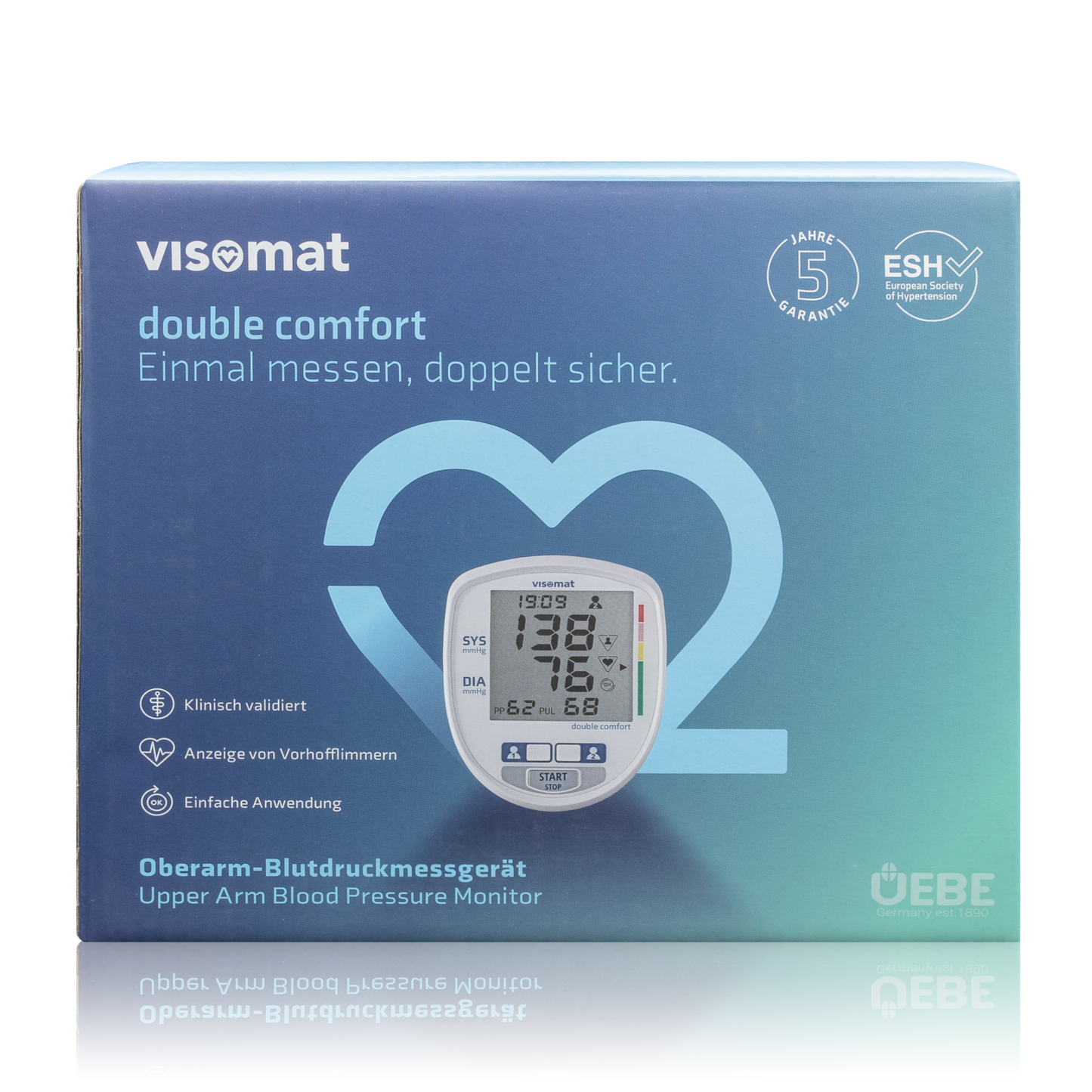 Visomat Double Comfort Oberarm-Blutdruckmessgerät (1 St.) - PZN: 7387350 - RoTe Place